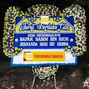 bunga papan duka cita