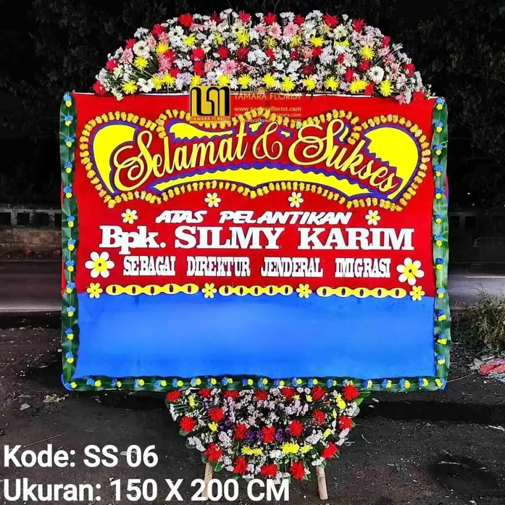 bunga papan selamat dan sukses