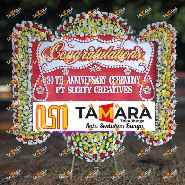 BUNGA PAPAN UCAPAN SELAMAT